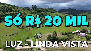 [968] TERRENO RURAL EM ROLANTE 300 M&sup2;, POSTE DE LUZ, FIBRA &Oacute;TICA  E LINDA VISTA POR APENAS R$ 20 MIL