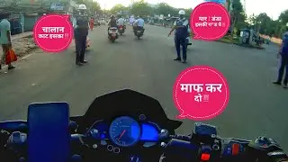 Ranchi Lockdown Vlog ( Gone Wrong ) | Cops Caught Me | Ranchi Lockdown Situation | Ranchi Rider |