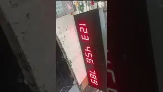 9 DIGIT LED TOKEN NUMBER SYSTEM
