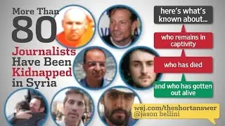 The Journalists in Syria Who've Been Captured