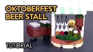 Как построить пивной ларек из LEGO Market