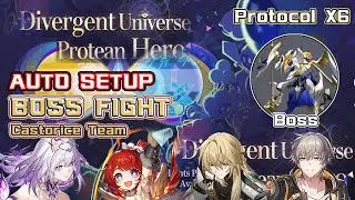 Divergent Universe - New Protean Hero - Protocol X6 - Castorice - Auto - Boss - Nikador