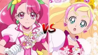 Go! princess precure vs healin good precure |fanmade precure battles|