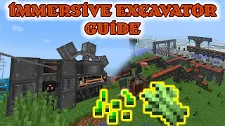 Как запитать Экскаватор из Immersive Engineering | Гайд