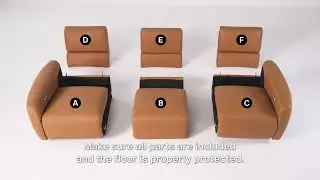Alivinghome | AeroStretch 3 Seater Recliner Sofa Assembly Guide