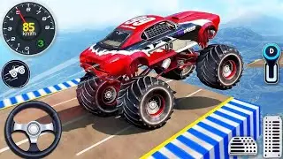 GT Monster Truck Mega Ramp Racing - Mega Ramp Car Stunt Challenge - Android Gameplay