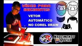 SEPARAÇÃO DE CORES NO COREL. Vetorização automática. (VIDEO PARA INICIANTES)