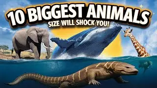 The 10 Biggest Animals in the World (Size Will Shock You!)