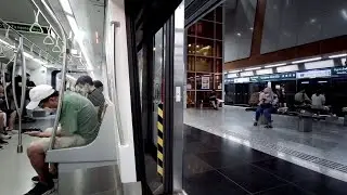 Singapore MRT ride from MacPherson to Tampines East train station