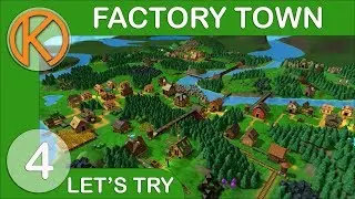 Let's Try Factory Town | IRON FACTORY - Ep. 4 | Let's Play Factory Town Gameplay