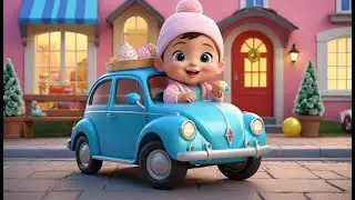 Ice Cream Car New Year Treats | Fun Action & Learning Video for Toddlers