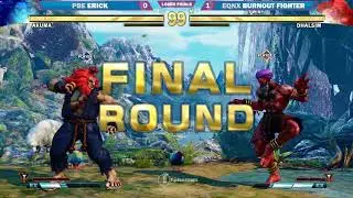 [ PGF 2019 ] CyberZone FGT SFV Losers Finals PBE|Erick Vs EQNX|Burnout Fighter
