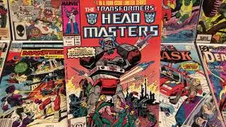 Transformers HeadMasters Comic Books 1987 1980s 80sThen80sNow 80s Then 80s Now
