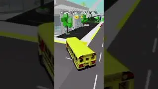 How I get to school vs my mom 😭🙏 #roblox #robloxmemes #robloxedit #shorts #fyproblox