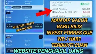 WEBSITE FORTES CUE INVESTASI TERBUKTI MEMBAYAR - APLIKASI PENGHASIL UANG