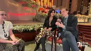 Broadway power couple Stephanie J. Block and Sebastian Arcelus answer 7 Questions with Emmy
