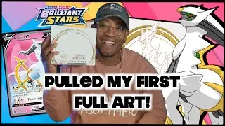 AMAZING LUCK WITH POKEMON BRILLIANT STARS ETB OPENING!