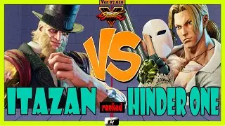 SFV CE ✨ DNG | itazan (G) VS (vega) Hinder One ✨