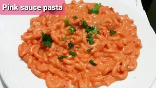Restaurant-style creamy Pink Sauce Pasta | Red & White Sauce Pasta | Mixed Sauce Pasta