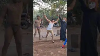 Funny Kabaddi Spider Battle