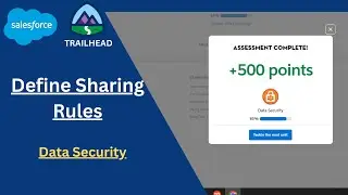 Define Sharing Rules | Data Security | Trailhead / Salesforce