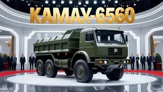 🚛 КАМАЗ-6560 &ndash; Мощный российский внедорожный грузовик 8x8 | Auto Mind Russia
