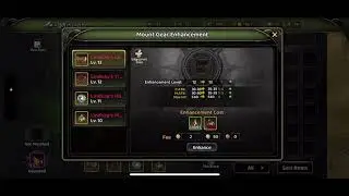 Additional stats from mount gear enhancement