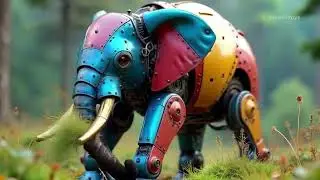Elephant Robot  Relaxing Music, Meditation Music, Sleep Music, Stress Relief Music