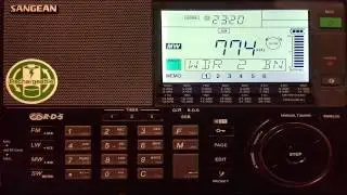 WDR 2 774 kHz (Mittelwelle) Bonn - Abschaltung des Programms auf Hinweisschleife