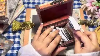 ASMR || scrapbooking journal asmr#memorybook #universe #journaling 