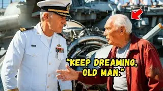 US Marine Bet the Old Man Couldn&rsquo;t Power the Aircraft Carrier &mdash; Until the Admiral Saluted Him