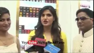 Szzling Zareen Khan & Rakhi Sawant at Shuddha Salon & SPA LAUNCH