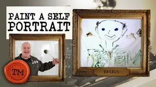 Нарисуйте автопортрет кистью или колбасой | Полное задание | Taskmaster