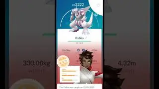 Getting With Palkia Raid in pokemongo😍😎😍#pokemongo #shots #palkia #raids #pokemon #legends