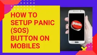 How to setup panic (SOS) button on Mobile Phones | Send Emergency SMS by clicking the power button
