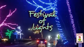 Festival of Lights in Niagara Falls - Dufferin Islands  #jeffinthefalls #christmas #christmaslights