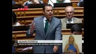 Luís Montenegro no Debate da Moção de Confiança