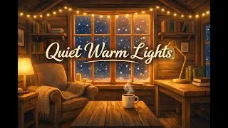 Warm Winter Lofi ❄️ Quiet Lights, Calm Focus & Cozy Beats