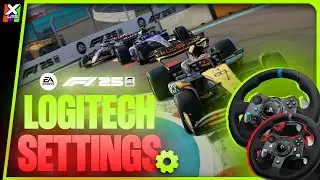 The Best Logitech wheel settings for F1 25 #f1 #formula1 #f125 #f1game #f1simracing