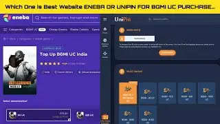 Best Site for BGMI UC Purchase: Eneba or UniPin? Honest Review... #unipin #eneba #ucpurchase