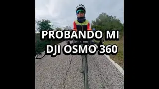 Probando mi nueva camara DJI Osmo 360  por el parque de los alcornocales