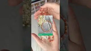 How to Sell Handmade Beaded Jewelry #bracelet #smallbusiness #packanorderwithme #beadedjewelry