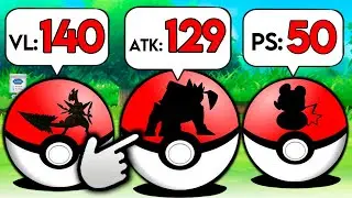 Eligiendo POK&Eacute;MON INICIALES pero SOLO sabiendo su ESTAD&Iacute;STICA M&Aacute;S ALTA ❓