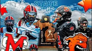 THIS RB DUO WAS LIKE GIBBS & MONTGOMERY! 😳 D2 State Championship Ft. St. Mary's vs. Byron Center