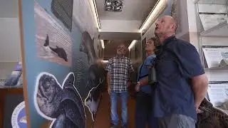 Exposição permanente do Centro de Interpretação das Lagoas de Santo André e da Sancha