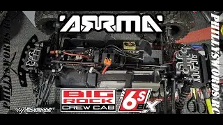 Arrma BIG ROCK Upgrades and Fail In One DAY!!