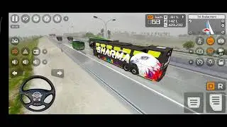 Sharma Travels Volvo B8R SLX Eagle Livery | Unedited Beast on Indian Roads 🔥RAW POWER 🦅