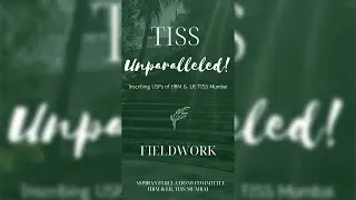 Fieldwork | EP01 | TISS Unparalleled | Aspirants Relations Committee | #Shorts