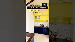 # 623 - ❤️ AMBATTURயில் 2 BHK FLATS FOR SALE PH-9600140439#ambattur  #annanur #avadi