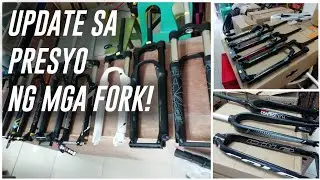 CHECK NATIN PRESYO NG MGA SUSPENSION AT RIGID FORK!